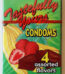 House Brand-Tastefully Yours-4 Water Based Flavored Condoms